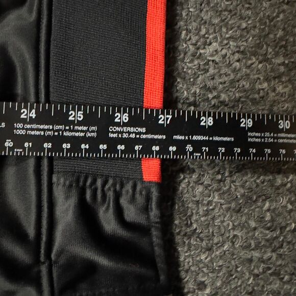 Rocawear Track Jacket Men XL Black Red Polyester Y2K Streetwear Retro - Picture 5 of 5